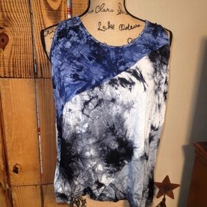 Nendu tie dye stretchy tank